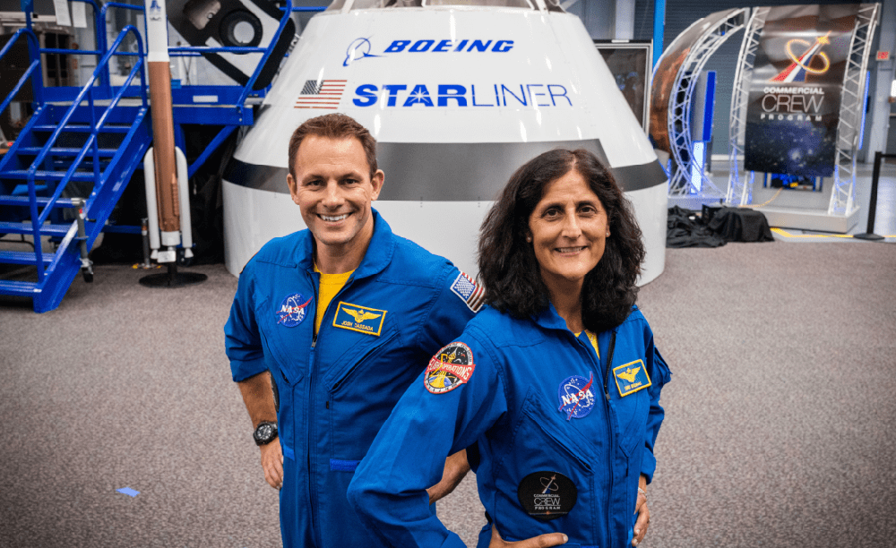 सुनिता विलियम्स तेस्रो अन्तरिक्ष यात्रामा जादै